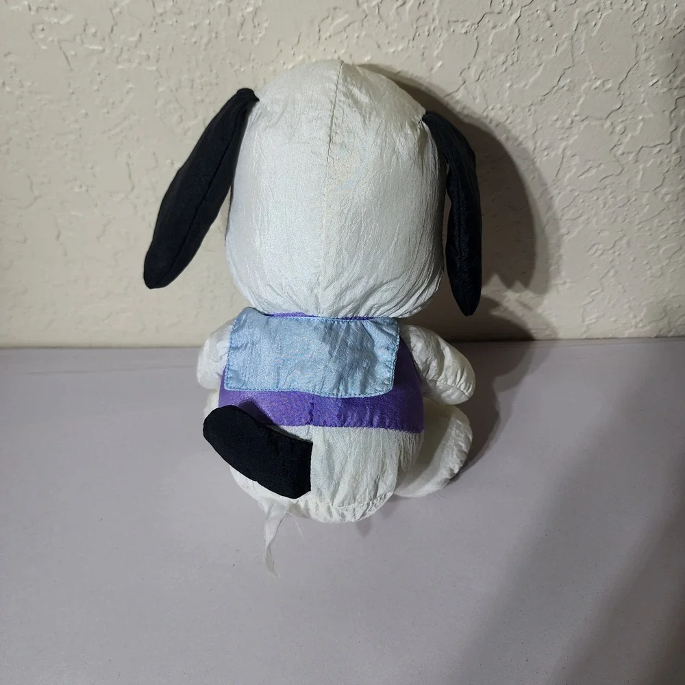 Vintage‎ Sanrio Pochacco Plush Windbreaker Material Purple Sailor Outfit 90s Toy